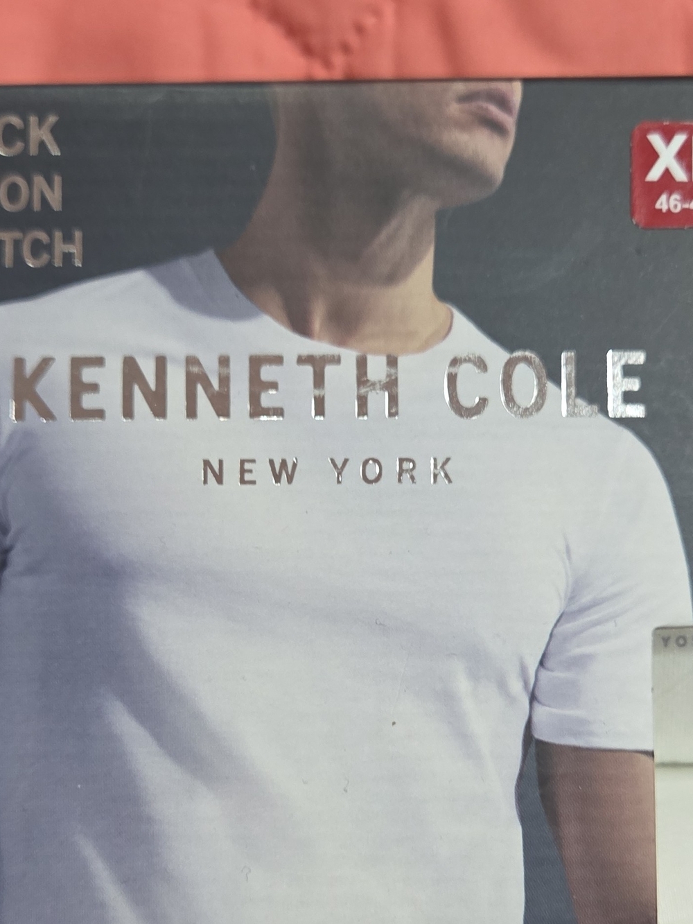 Kenneth Cole White Short-Sleeve Crew Neck Tee